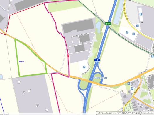 Grundstück zum Kauf provisionsfrei 98.200 m² Grundstück frei ab sofort Großkugel Kabelsketal 06184