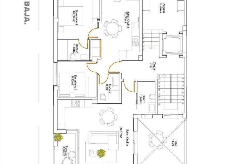 Wohnung zum Kauf - Erstbezug provisionsfrei 259.500 € 3 Zimmer 62 m² Guardamar del Segura