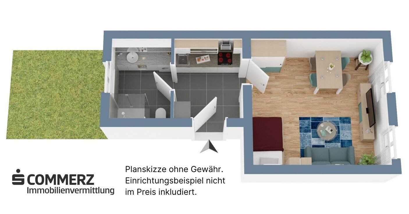 Wohnung zum Kauf 125.000 € 1 Zimmer 30,8 m²<br/>Wohnfläche EG<br/>Geschoss Neunkirchen 2620