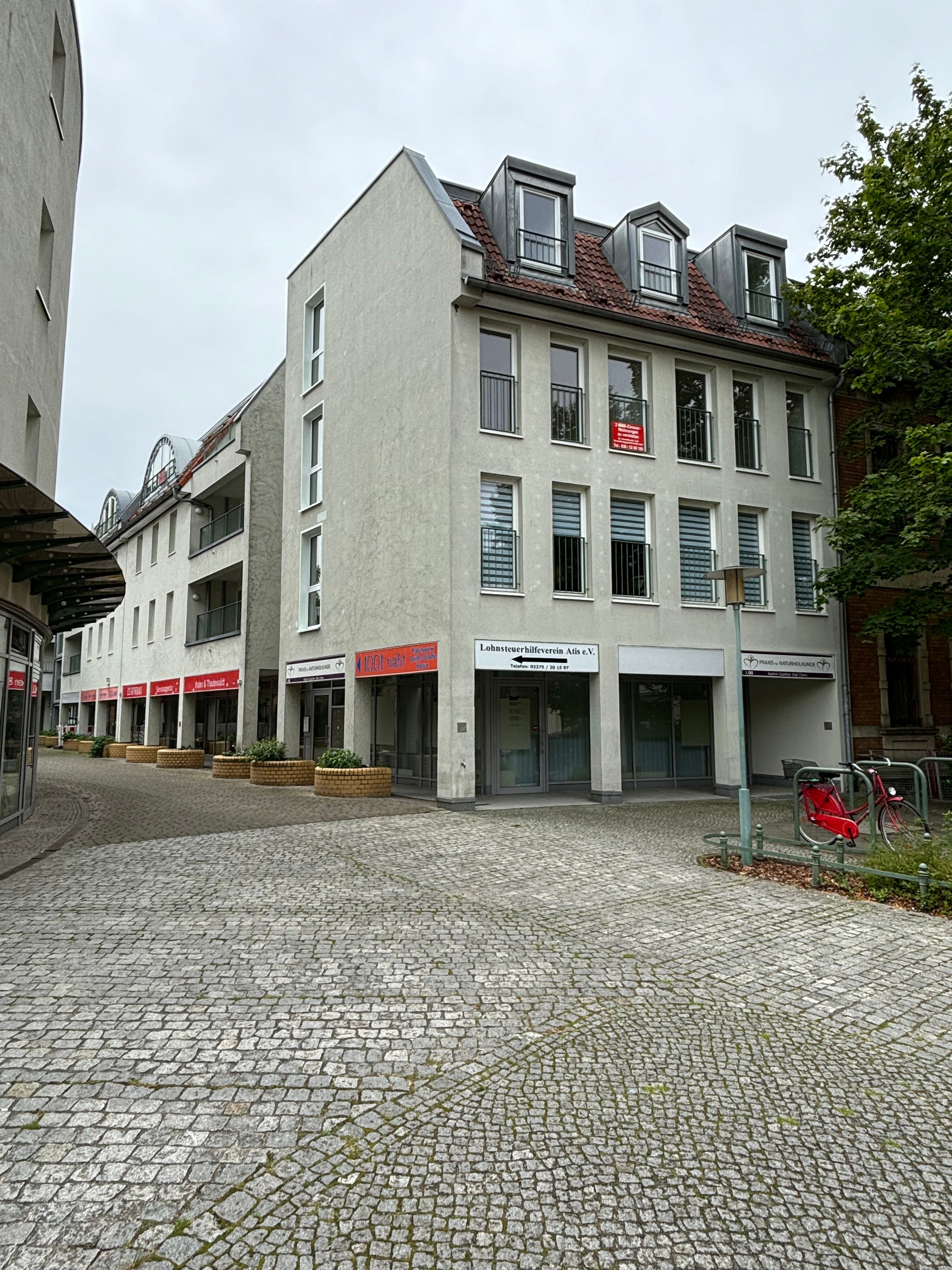 Wohnung zur Miete 935 € 2 Zimmer 53 m²<br/>Wohnfläche 3.<br/>Geschoss ab sofort<br/>Verfügbarkeit Bahnhofstraße 7 b Kernstadt Königs Wusterhausen 15711