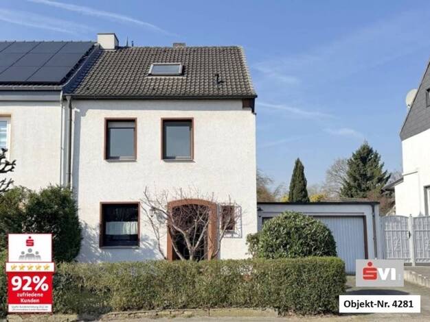 Reihenendhaus zum Kauf 360.000 € 3,5 Zimmer 96 m² 394 m² Grundstück Tackenberg Oberhausen 46119