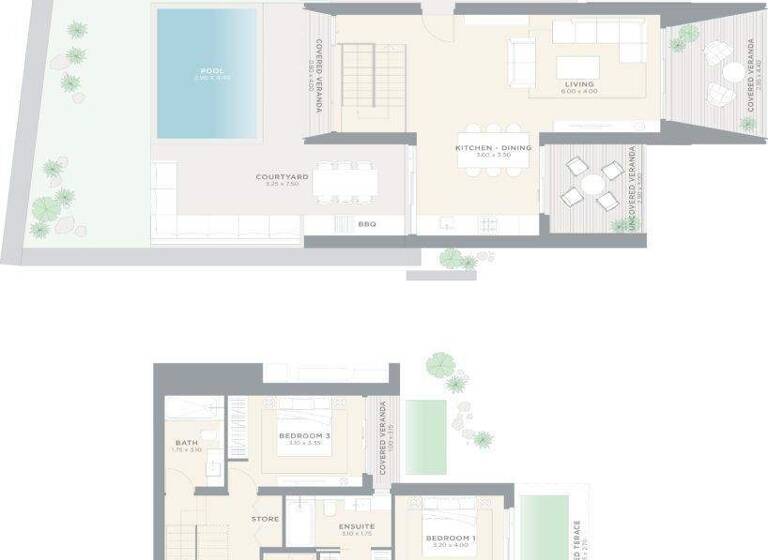 Villa zum Kauf 1.415.000 € 4 Zimmer 153 m² 500 m² Grundstück Tsada