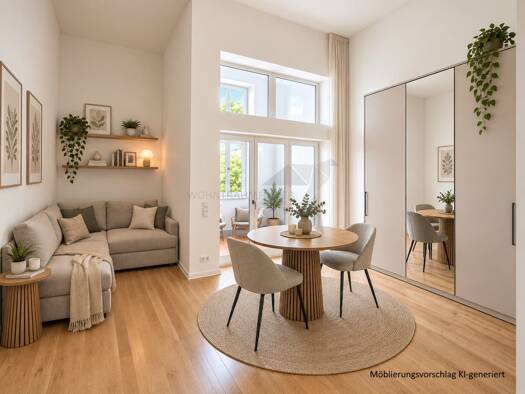 Wohnung zur Miete 420 € 1 Zimmer 32,1 m² 1. Geschoss frei ab sofort Pelzmühlenstraße Rabenstein Rabenstein 09117