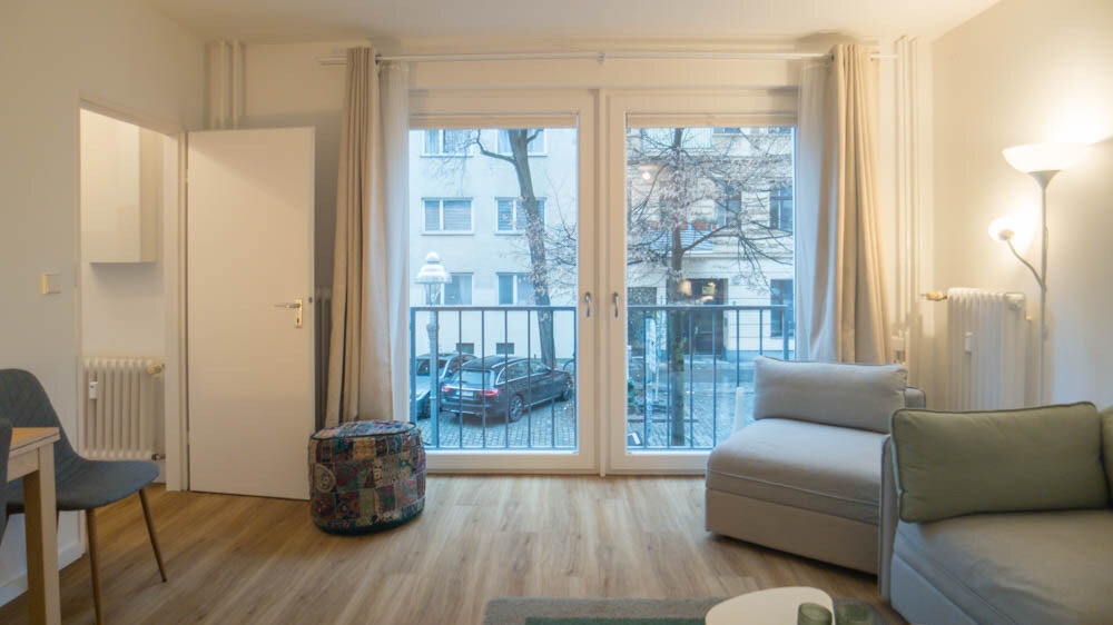 Wohnung zur Miete 990 € 1 Zimmer 32,7 m²<br/>Wohnfläche 1.<br/>Geschoss ab sofort<br/>Verfügbarkeit Moabit Berlin 10553