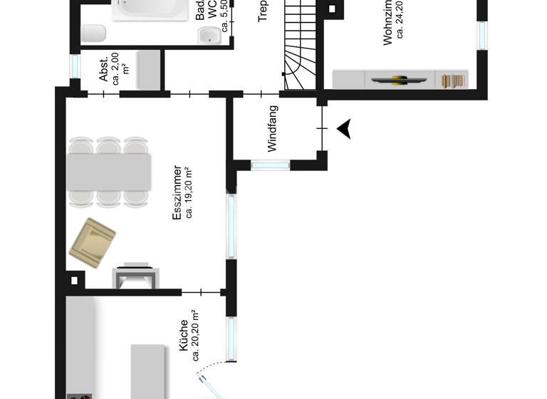 Einfamilienhaus zum Kauf 449.021 € 7 Zimmer 175 m² 899 m² Grundstück Krofdorf-Gleiberg Wettenberg - Krofdorf 35435