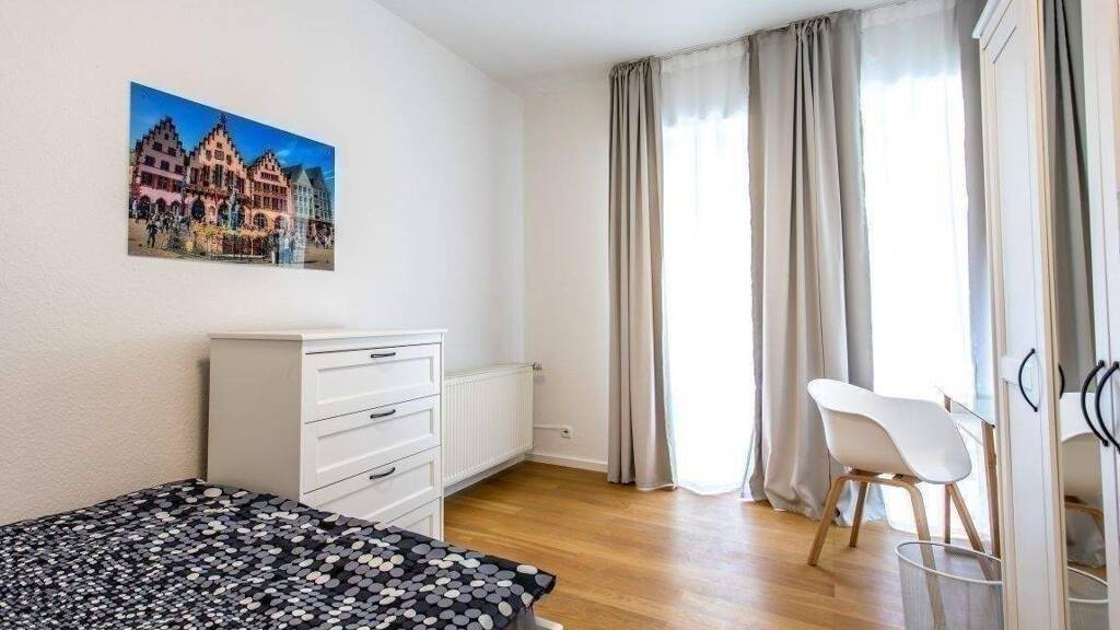 WG-Zimmer zur Miete auf Zeit 430 € 1 Zimmer 9 m² frei ab sofort Homburger Hohl 00 Bonames Frankfurt am Main 60437
