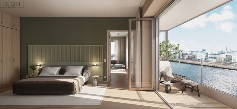 Wohnung zum Kauf - Neubau provisionsfrei 1.729.000 € 4 Zimmer 116,6 m² 9. Geschoss HafenCity Hamburg 20457