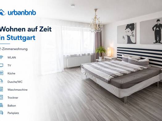 Wohnung zur Miete auf Zeit 1.300 € 2 Zimmer 52 m² frei ab 31.12.2029 Asperger Straße Stammheim Stammheim 70439