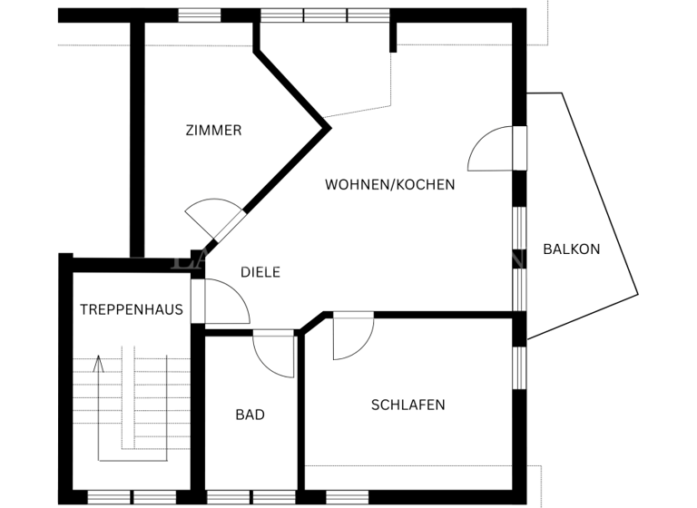 Wohnung zum Kauf 154.000 € 3 Zimmer 54 m² 2. Geschoss Magstadt 71106