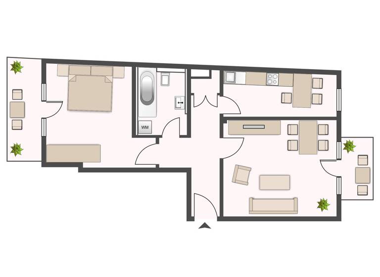 Sonstiges zum Kauf als Kapitalanlage geeignet 159.000 € 2 Zimmer 64,3 m² Möckern Leipzig 04159