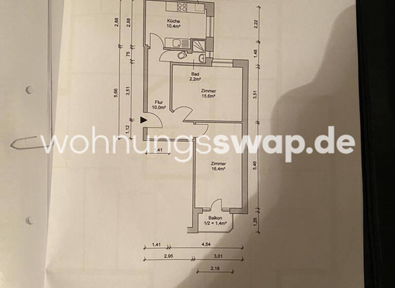 Wohnung zur Miete Tauschwohnung 800 € 2 Zimmer 56 m² 3. Geschoss Eimsbüttel Hamburg 20255