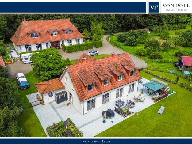 Haus zum Kauf 1.350.000 € 15 Zimmer 470 m² 8.090 m² Grundstück Ahlefeld Ahlefeld-Bistensee 24358