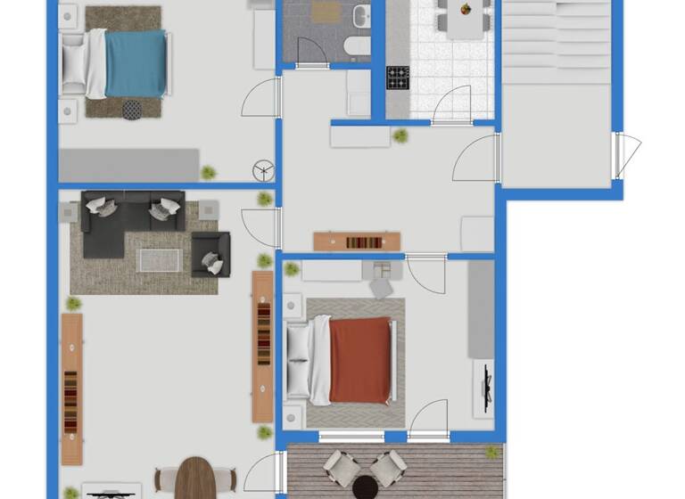 Wohnung zum Kauf 239.000 € 3 Zimmer 78,3 m² 4. Geschoss Rastatt 76437