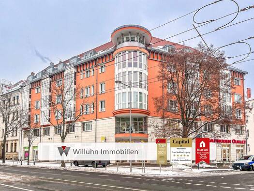 Studio zum Kauf 89.000 € 1 Zimmer 34 m² 3. Geschoss Gohlis-Mitte Leipzig 04157