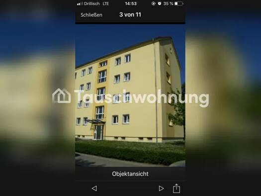 Wohnung zur Miete Tauschwohnung 320 € 2 Zimmer 48 m² 3. Geschoss Gruna Ortsamtsbereich Blasewitz 01277