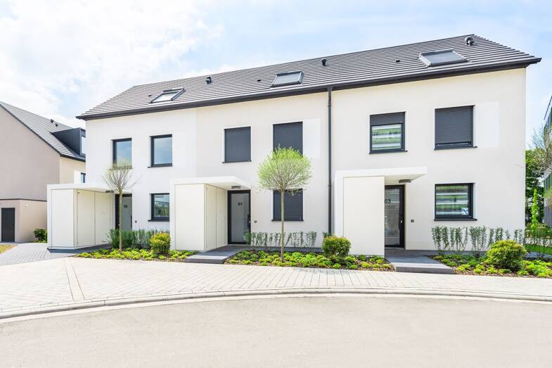 Reihenendhaus zum Kauf - Neubau provisionsfrei 409.990 € 3 Zimmer 119,7 m² 294 m² Grundstück Am Knittlinger Berg 1 Ruit Bretten 75015