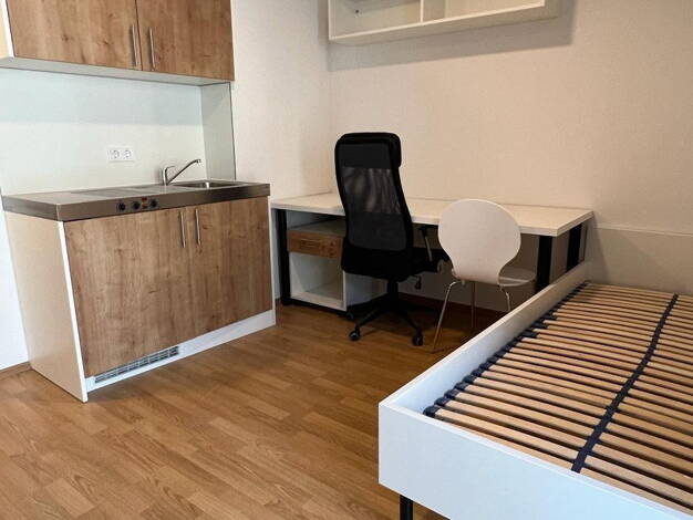 Wohnung zur Miete 685 € 1 Zimmer 24 m² 1. Geschoss frei ab 30.09.2026 Künhoferstraße 22 Gärten b Wöhrd Weiterer Innenstadtgürtel West / Nord / Ost 90489