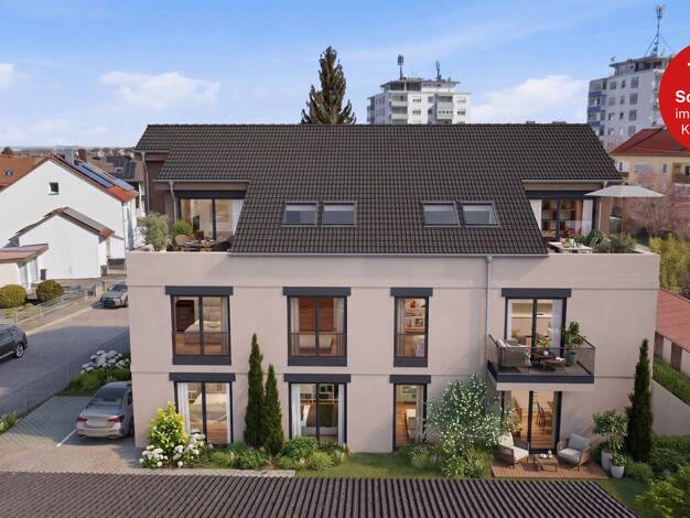 Wohnung zum Kauf - Erstbezug provisionsfrei 326.900 € 2,5 Zimmer 63,5 m² 1. Geschoss Ay Senden 89250