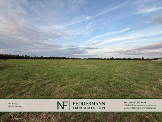 Land-/Forstwirtschaft zur Miete 48.474 m² Grundstück Widdelswehr/Jarßum Emden 26725
