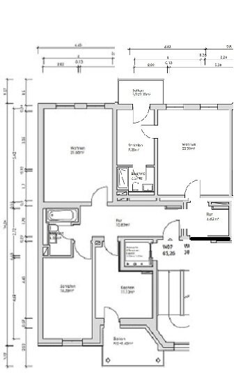 Wohnung zur Miete 700 € 3,5 Zimmer 104 m²<br/>Wohnfläche 1.<br/>Geschoss ab sofort<br/>Verfügbarkeit Heinrich-Schütz-Str. 14 Sonnenberg 212 Chemnitz 09130