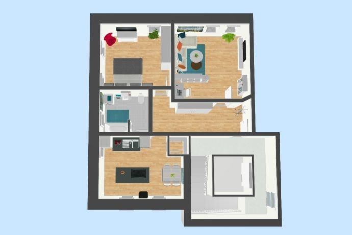 Wohnung zur Miete 520 € 2 Zimmer 80 m²<br/>Wohnfläche 3.<br/>Geschoss ab sofort<br/>Verfügbarkeit Lauwetter 33 Wahlbezirk 12 Suhl 98527