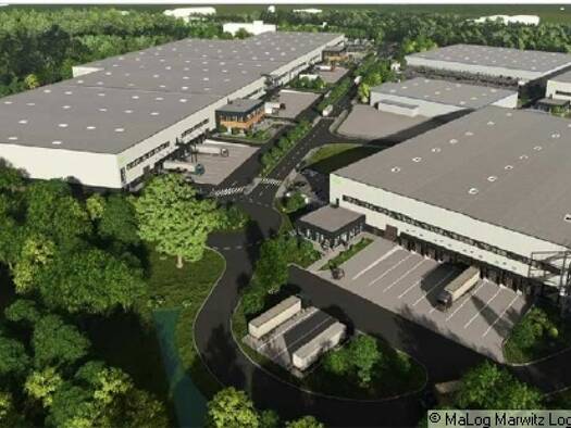 Logistikzentrum zur Miete - Erstbezug provisionsfrei 7,20 € 34.581 m² Lagerfläche teilbar ab 7.886 m² Ludwigsfelde Ludwigsfelde 14974
