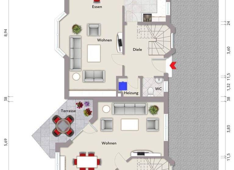 Mehrfamilienhaus zum Kauf 439.000 € 9 Zimmer 246 m² 893 m² Grundstück Lastrup 49688