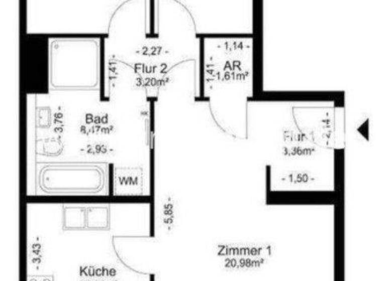 Studio zur Miete Tauschwohnung 825 € 3 Zimmer 73 m² 2. Geschoss Haselhorst Berlin 13599