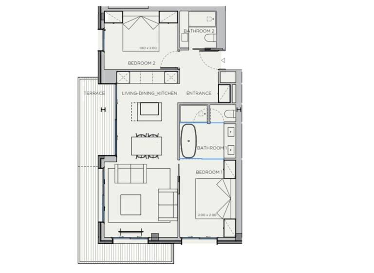 Wohnung zum Kauf 735.000 € 3 Zimmer 94,1 m² 2. Geschoss Nou llevant 07007