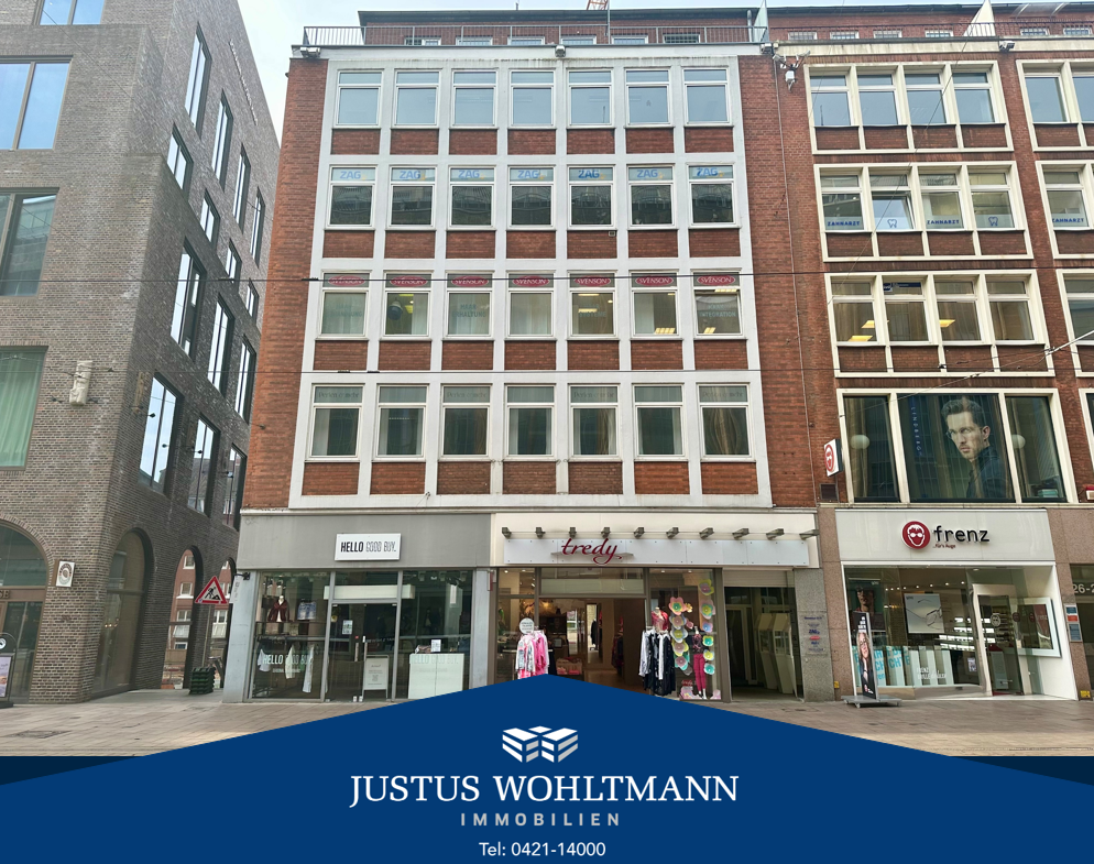 Bürofläche zur Miete 1.490 € 6 Zimmer 175 m²<br/>Bürofläche Altstadt Bremen 28195