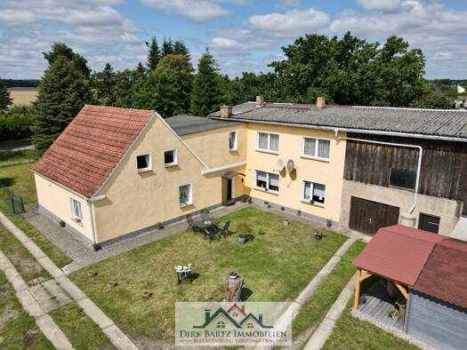 Mehrfamilienhaus zum Kauf 160.000 € 6 Zimmer 173 m² 5.000 m² Grundstück Rustow Loitz 17121