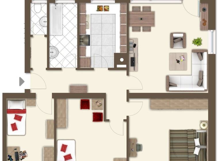 Wohnung zum Kauf 199.950 € 4 Zimmer 92,7 m² 2. Geschoss Schwenningen Villingen-Schwenningen 78056