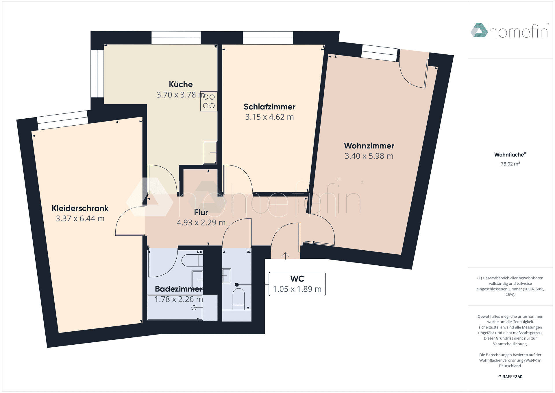 Wohnung zum Kauf 349.000 € 3 Zimmer 80 m²<br/>Wohnfläche Rheindorf Leverkusen 51371