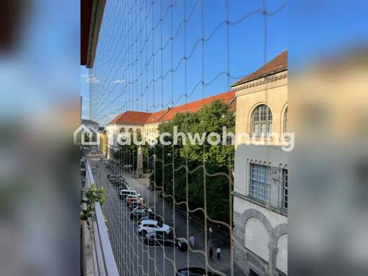 Wohnung zur Miete Tauschwohnung 670 € 1 Zimmer 28 m² 4. Geschoss Schwabing-West München 80799