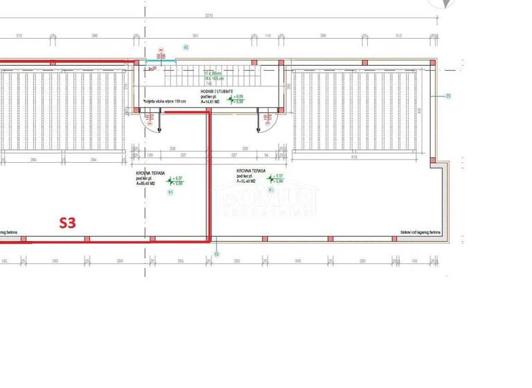 Wohnung zum Kauf 308.000 € 3 Zimmer 1. Geschoss Vodice 22211
