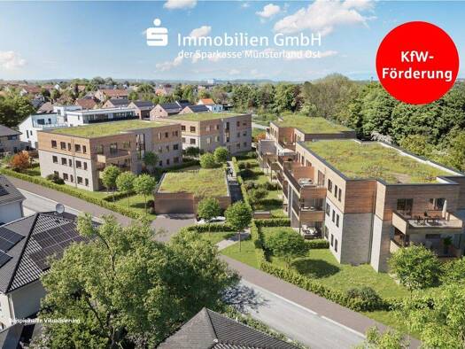 Penthouse zum Kauf provisionsfrei 316.400 € 2 Zimmer 62 m² 2. Geschoss Beckum 59269