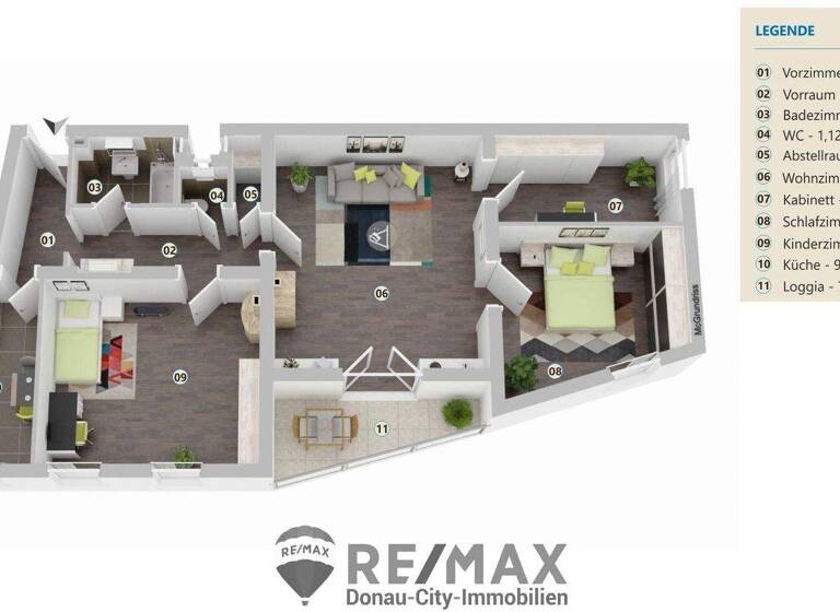 Wohnung zum Kauf 329.000 € 3 Zimmer 102 m² EG Brunn am Gebirge 2345