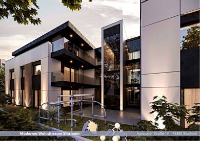 Wohnung zum Kauf - Neubau provisionsfrei 567.000 € 2 Zimmer 94,5 m² 2. Geschoss Dühren Sinsheim 74889
