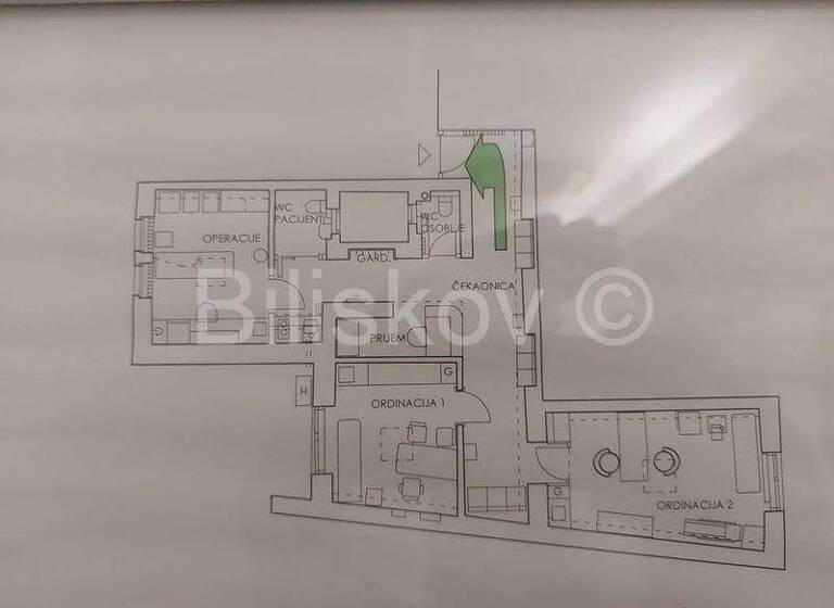 Ladenfläche zur Miete 2.000 € 3 Zimmer Zrinjevac - Cvjetni trg