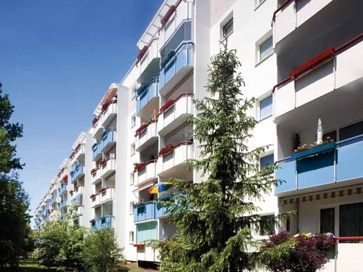 Wohnung zur Miete 362 € 2 Zimmer 48,2 m² 6. Geschoss Widderstraße 7 Reform Magdeburg 39118