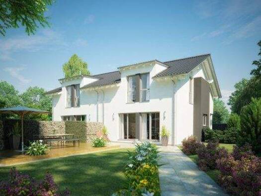 Doppelhaushälfte zum Kauf provisionsfrei 461.800 € 5 Zimmer 135 m² 296 m² Grundstück Liggersdorf Hohenfels 78355