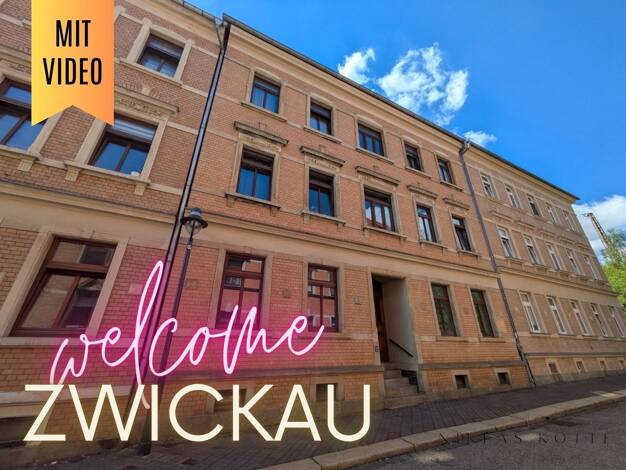 Wohnung zur Miete 260 € 2 Zimmer 44,3 m² EG Helene-Heymann-Str. 11 Bahnhofsvorstadt Zwickau 08056