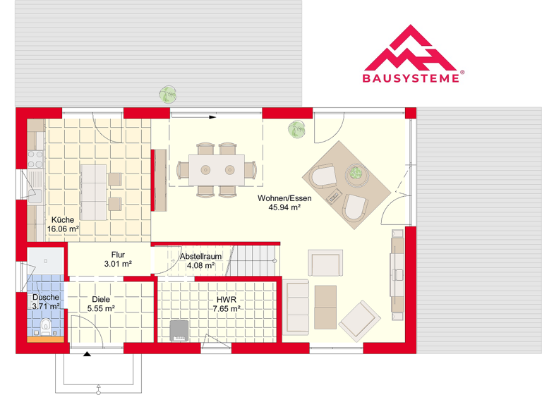 Haus zum Kauf provisionsfrei 567.150 € 4 Zimmer 152 m² 950 m² Grundstück Quermathen Nauen 14641