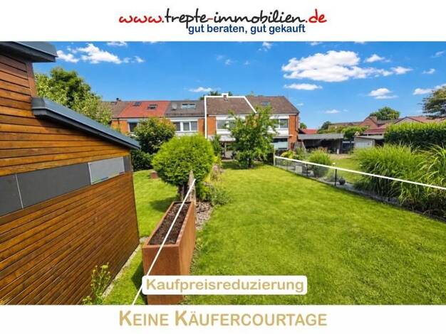 Reihenmittelhaus zum Kauf provisionsfrei 225.900 € 4 Zimmer 75 m² 220 m² Grundstück Bad Segeberg 23795