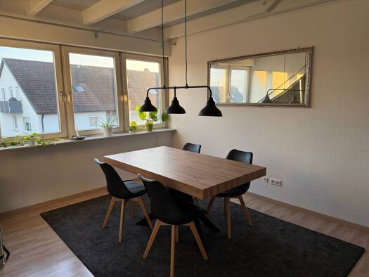 Maisonette zur Miete 1.300 € 2,5 Zimmer 76 m² Geschoss 2/3 frei ab 20.12.2025 Bernhausen Filderstadt 70794