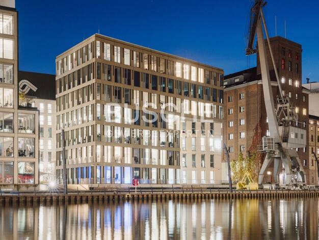 Bürofläche zur Miete - Erstbezug 486,6 m² Bürofläche Hafen Münster 48155