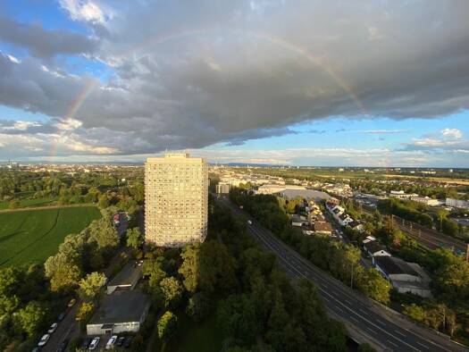 Wohnung zur Miete 1.260 € 3,5 Zimmer 89,4 m² Geschoss 21/22 frei ab sofort An der Froschlache 19 Friesenheim/Nord Ludwigshafen am Rhein 67063