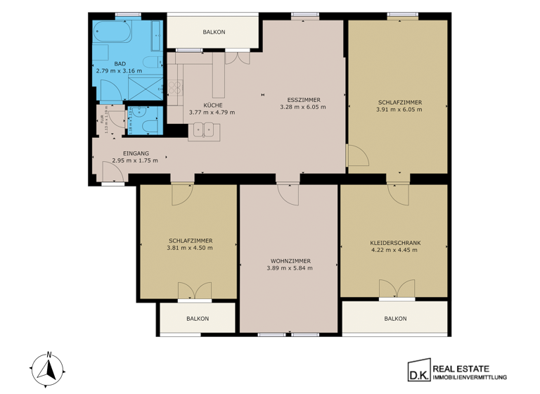 Wohnung zum Kauf 998.000 € 5 Zimmer 142 m²<br/>Wohnfläche 2.<br/>Geschoss Gutenbergstraße 63 Nördliche Innenstadt Potsdam 14467