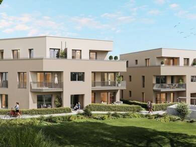 Wohnung zum Kauf - Neubau provisionsfrei 382.700 € 3 Zimmer 64,9 m² 1. Geschoss Obergruppenbach Untergruppenbach 74199
