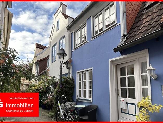 Reihenmittelhaus zum Kauf 227.000 € 2 Zimmer 29 m² 25 m² Grundstück Innenstadt Lübeck 23552